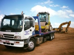 towing service heavy haulage machinery